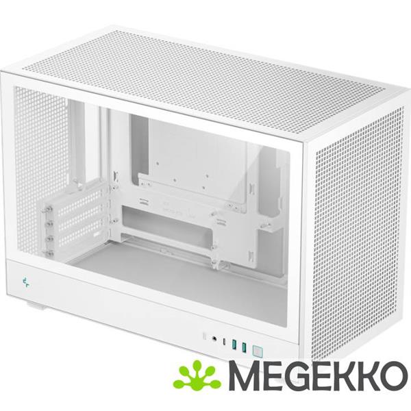 Grote foto deepcool ch260 micro tower wit computers en software behuizingen en kasten