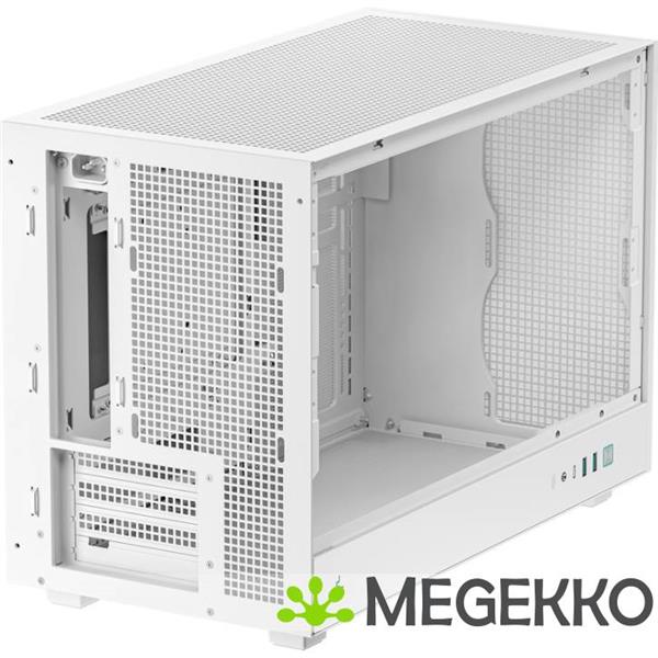 Grote foto deepcool ch260 micro tower wit computers en software behuizingen en kasten