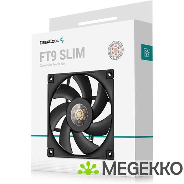 Grote foto deepcool ft9 slim computer behuizing luchtkoeler 9 2 cm zwart 1 stuk s computers en software overige computers en software
