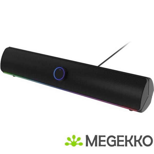 Grote foto genesis ncs 2185 helium 312bt rgb soundbar 2.0 computers en software overige computers en software