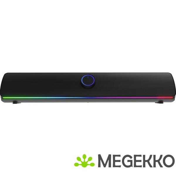 Grote foto genesis ncs 2185 helium 312bt rgb soundbar 2.0 computers en software overige computers en software