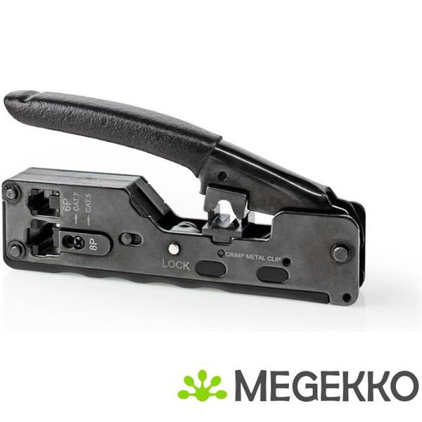 Grote foto krimptang cat5 cat5e cat6 cat6a cat7 rj11 rj12 rj45 snijden strippen tang st computers en software overige computers en software