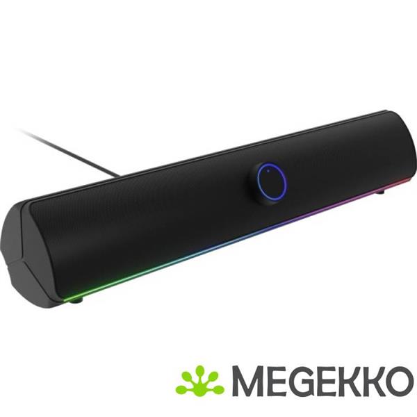 Grote foto genesis ncs 2185 helium 312bt rgb soundbar 2.0 computers en software overige computers en software