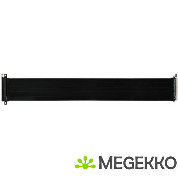 Grote foto lian li pw pci 4 60w riser cable pcie 4.0 black 60 cm computers en software netwerkkaarten routers en switches