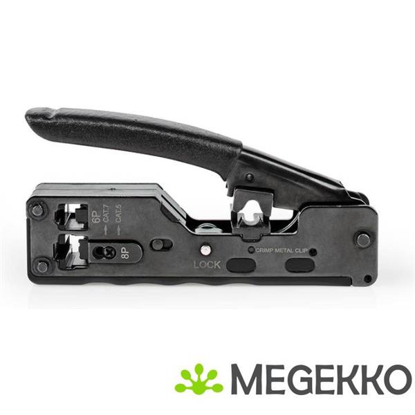 Grote foto krimptang cat5 cat5e cat6 cat6a cat7 rj11 rj12 rj45 snijden strippen tang st computers en software overige computers en software