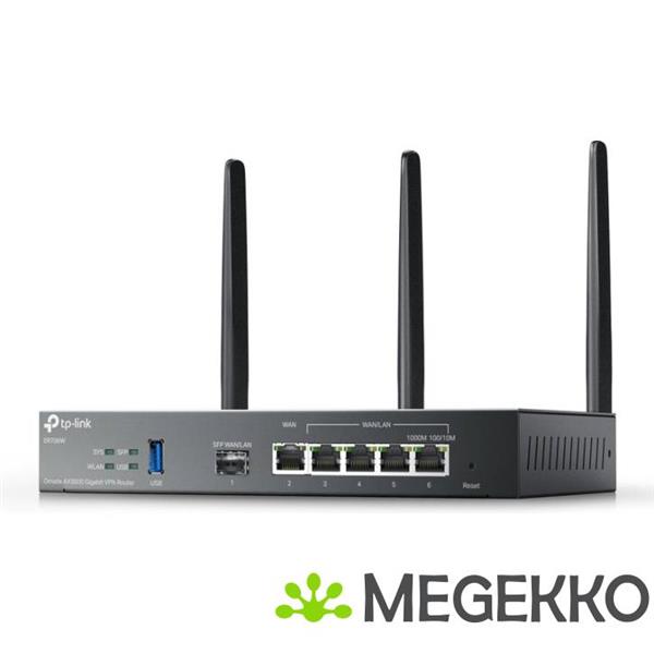Grote foto tp link er706w draadloze router gigabit ethernet dual band 2.4 ghz 5 ghz zwart computers en software netwerkkaarten routers en switches
