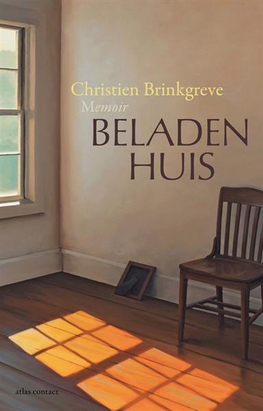 Grote foto christien brinkgreve beladen huis en de vrouw en boeken literatuur