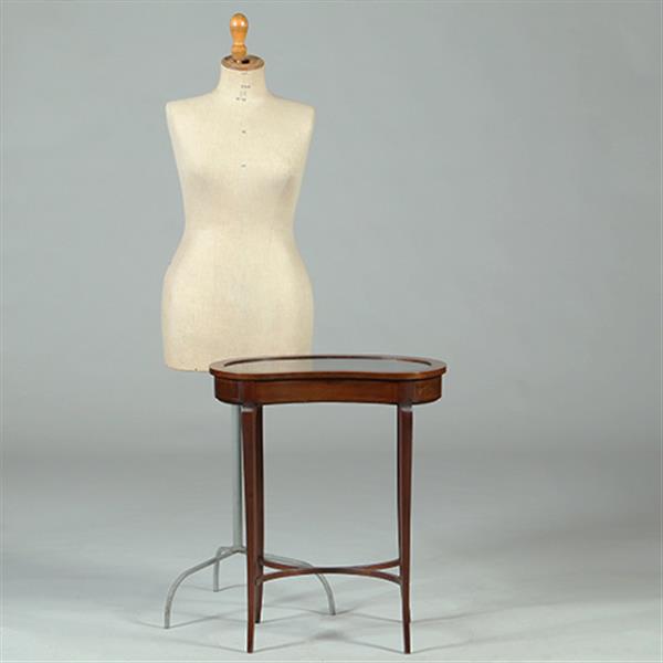 Grote foto victoriaans niervormig juwelentafeltje mahoniehout ca 1875 no.361845 antiek en kunst stoelen en banken