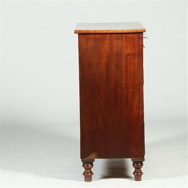 Grote foto ladenkast in mahonie met 3 lange en twee korte laden ca 1875 no.362930 antiek en kunst stoelen en banken