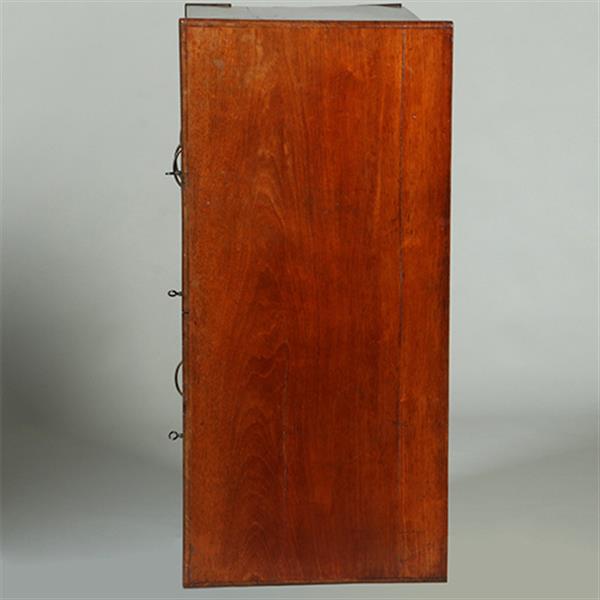 Grote foto ladenkast in mahonie met 3 lange en twee korte laden ca 1875 no.362930 antiek en kunst stoelen en banken