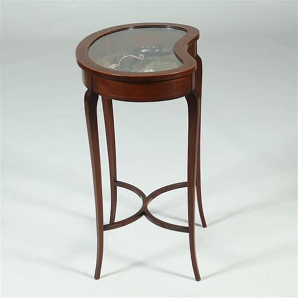 Grote foto victoriaans niervormig juwelentafeltje mahoniehout ca 1875 no.361845 antiek en kunst stoelen en banken