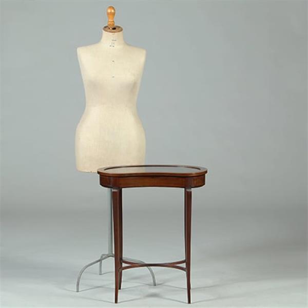 Grote foto victoriaans niervormig juwelentafeltje mahoniehout ca 1875 no.361845 antiek en kunst stoelen en banken