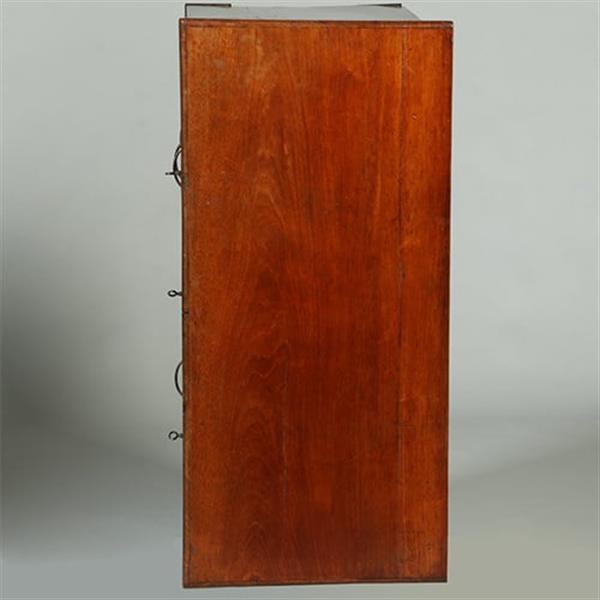 Grote foto ladenkast in mahonie met 3 lange en twee korte laden ca 1875 no.362930 antiek en kunst stoelen en banken