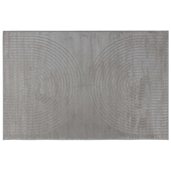 Grote foto vidaxl vloerkleden rechthoekig grijs 340 x 240 cm huis en inrichting vloerbedekking en kleden