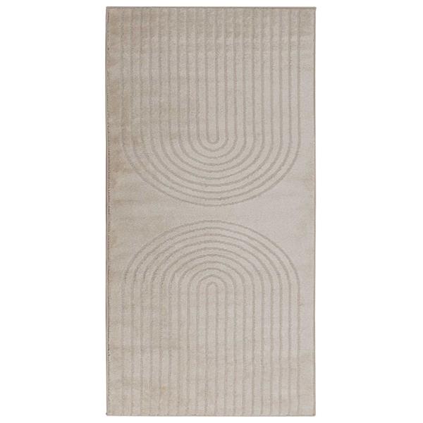 Grote foto vidaxl vloerkleden rechthoekig beige 150 x 80 cm huis en inrichting vloerbedekking en kleden