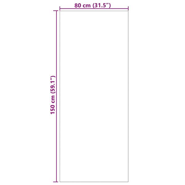 Grote foto vidaxl vloerkleden rechthoekig beige 150 x 80 cm huis en inrichting vloerbedekking en kleden