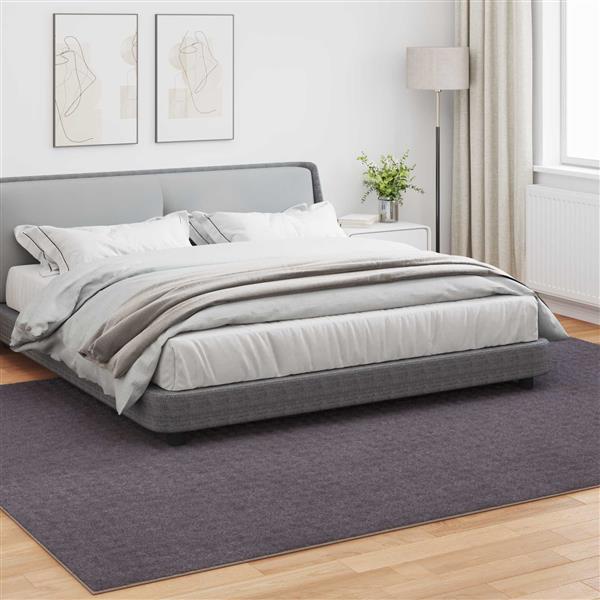 Grote foto vidaxl vloerkleden rechthoekig antraciet 280 x 200 cm huis en inrichting vloerbedekking en kleden