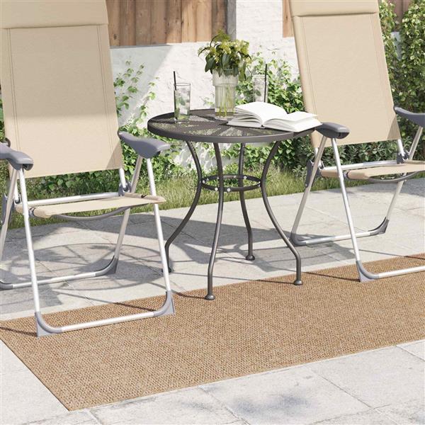 Grote foto vidaxl vloerkleden rechthoekig naturel 150 x 80 cm huis en inrichting vloerbedekking en kleden