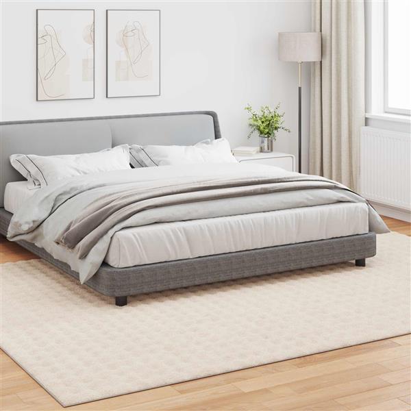 Grote foto vidaxl vloerkleden rechthoekig beige 280 x 200 cm huis en inrichting vloerbedekking en kleden