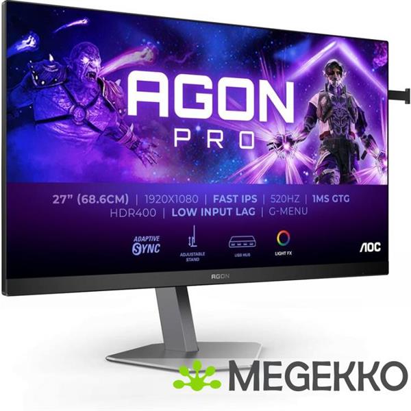 Grote foto aoc g2 ag276fk 27 full hd ips gaming monitor computers en software overige computers en software