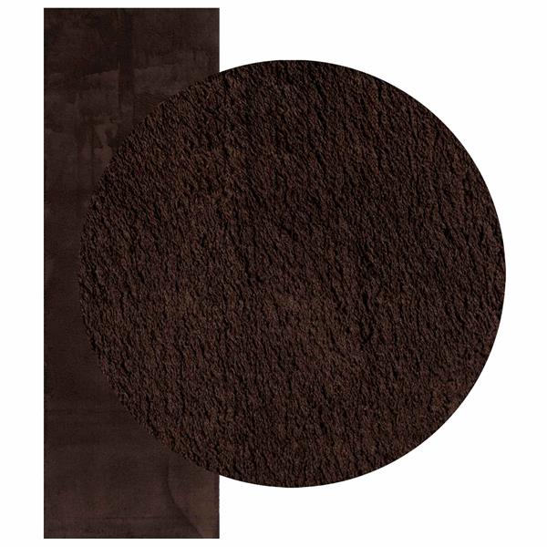 Grote foto vidaxl vloerkleden rechthoekig huarte bruin 250 x 80 cm huis en inrichting vloerbedekking en kleden