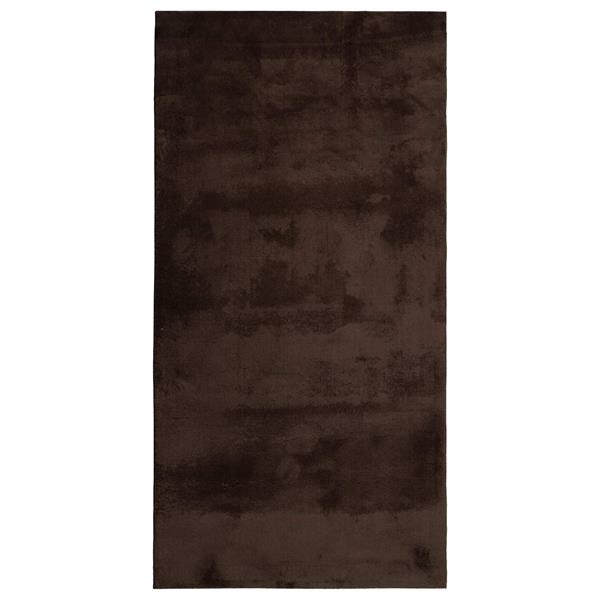 Grote foto vidaxl vloerkleden rechthoekig huarte bruin 150 x 80 cm huis en inrichting vloerbedekking en kleden