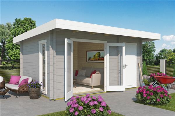 Grote foto nieuw modern blokhut chameleon 44 tuin en terras tuinhuisjes en blokhutten