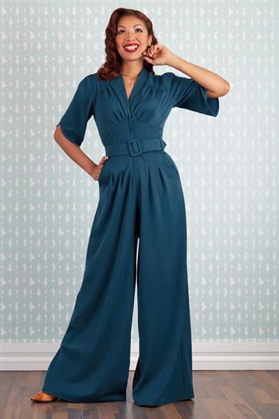 Grote foto miss candyfloss giada kat pantsuit. kleding dames broeken en pantalons