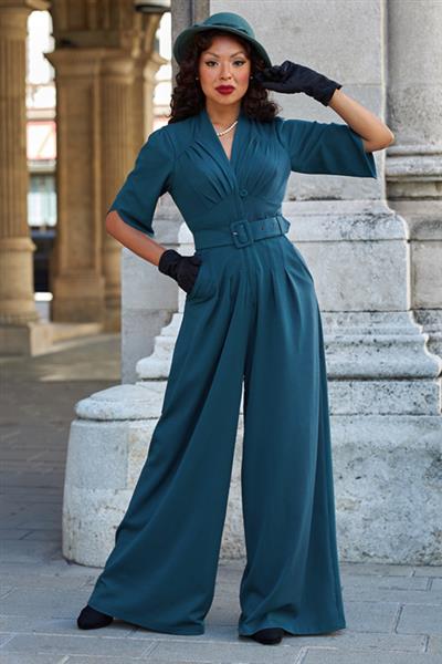 Grote foto miss candyfloss giada kat pantsuit. kleding dames broeken en pantalons