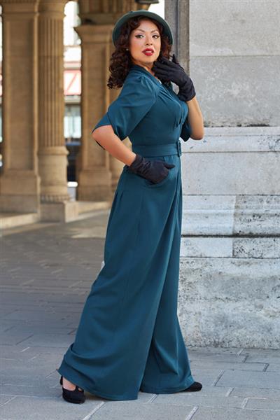 Grote foto miss candyfloss giada kat pantsuit. kleding dames broeken en pantalons