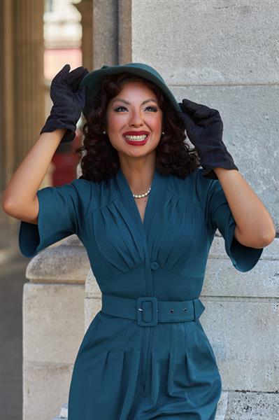 Grote foto miss candyfloss giada kat pantsuit. kleding dames broeken en pantalons