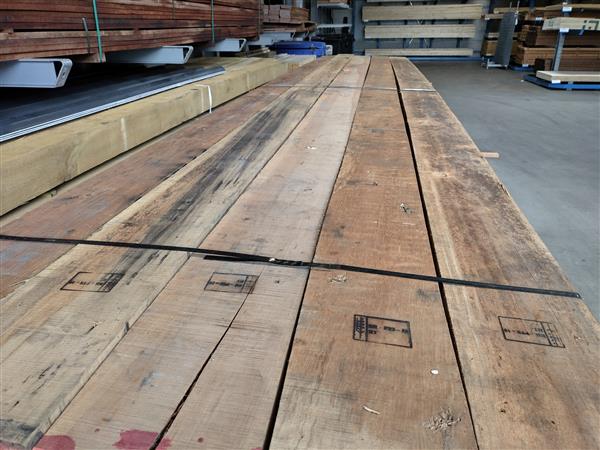Grote foto 45x200mm mixed hardwood 550cm doe het zelf en verbouw hout en planken