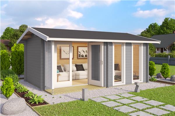 Grote foto nieuw blokhut hampshire 44mm tuin en terras tuinhuisjes en blokhutten