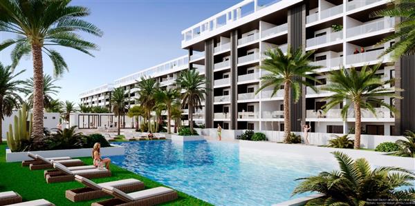 Grote foto uw nieuwe huis bij zee in torrevieja met parking huizen en kamers nieuw europa