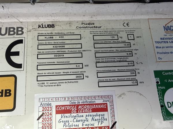 Grote foto renault master 2.3dci k32 arbeitsbuhne autohoogwerker 13mtr werkhoogte 2019 doe het zelf en verbouw hoogwerkers