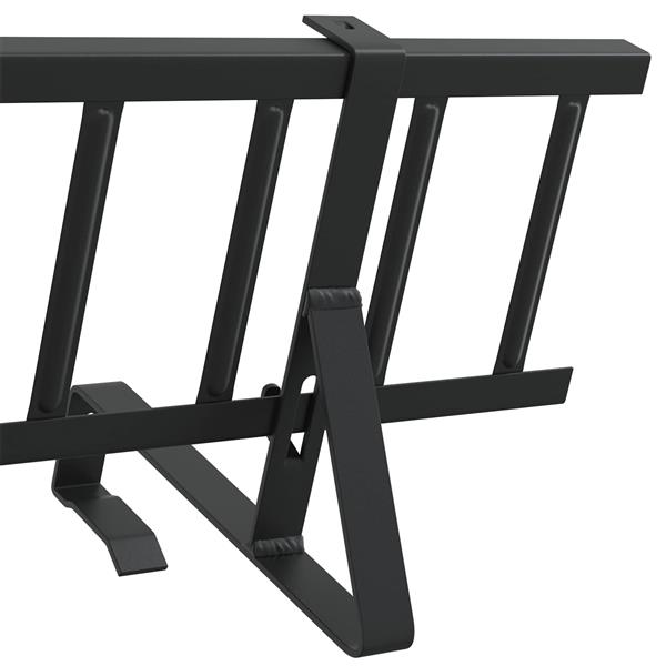 Grote foto vidaxl dak sneeuwbeugel staal tuin en terras hekken en schuttingen