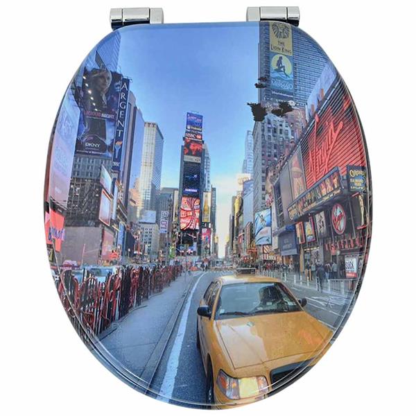 Grote foto vidaxl toiletzitting multikleur 43 8 x 37 8 cm mdf plaat doe het zelf en verbouw sanitair