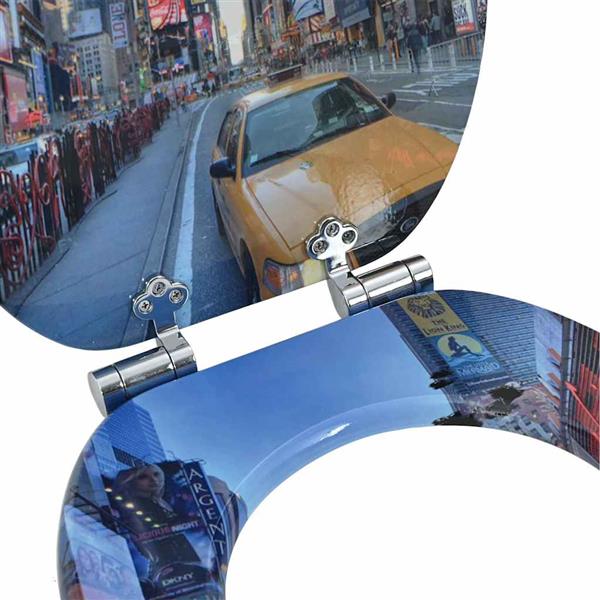 Grote foto vidaxl toiletzitting multikleur 43 8 x 37 8 cm mdf plaat doe het zelf en verbouw sanitair