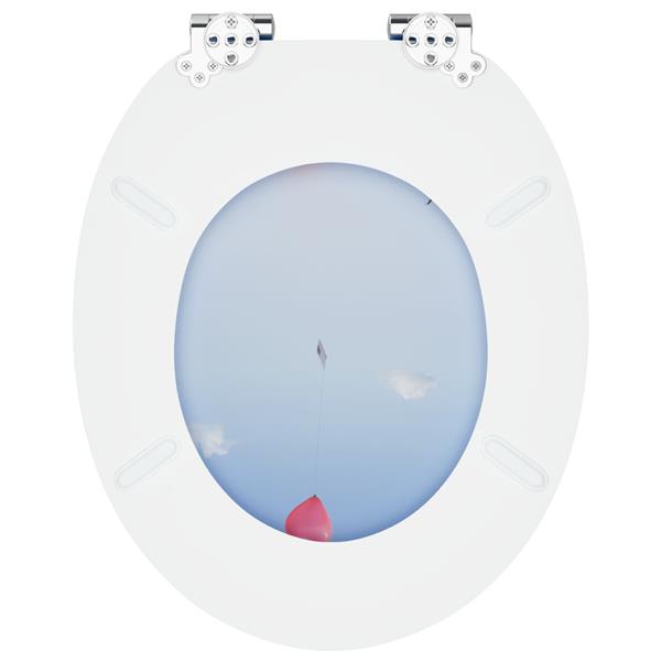 Grote foto vidaxl toiletzitting blauw 43 8 x 37 8 cm mdf plaat doe het zelf en verbouw sanitair