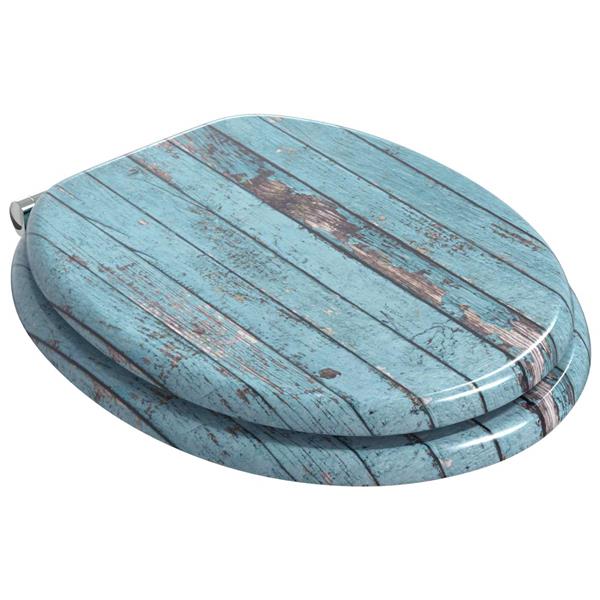 Grote foto vidaxl toiletzitting blauw 43 8 x 37 8 cm mdf plaat doe het zelf en verbouw sanitair