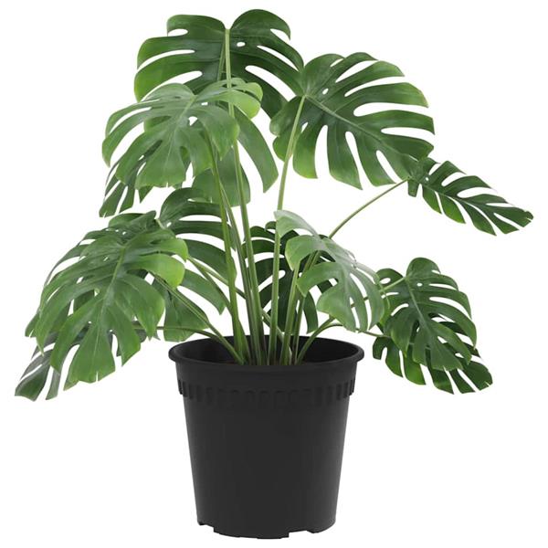 Grote foto vidaxl ronde bloempot 6 pcs zwart 19 x 16 cm kunststof tuin en terras overige tuin en terras