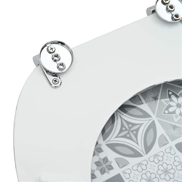 Grote foto vidaxl toiletzitting grijs 43 8 x 37 8 cm mdf plaat doe het zelf en verbouw sanitair