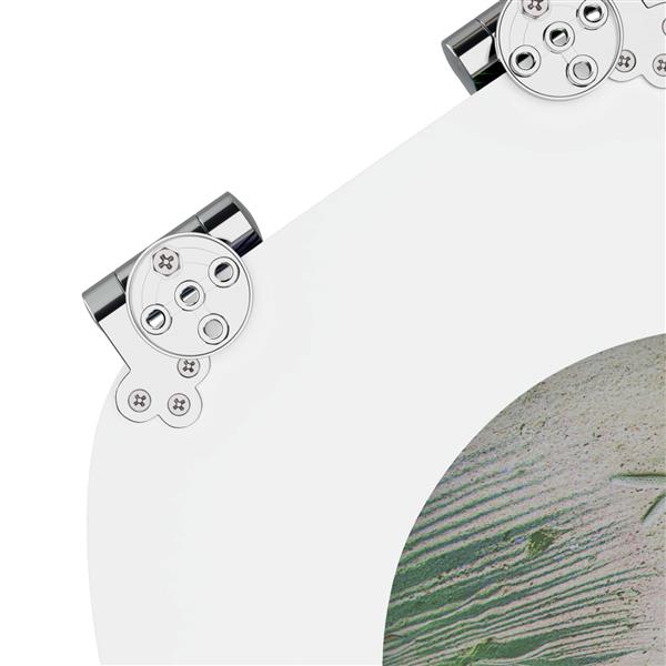 Grote foto vidaxl toiletzitting groen 43 8 x 37 8 cm mdf plaat doe het zelf en verbouw sanitair