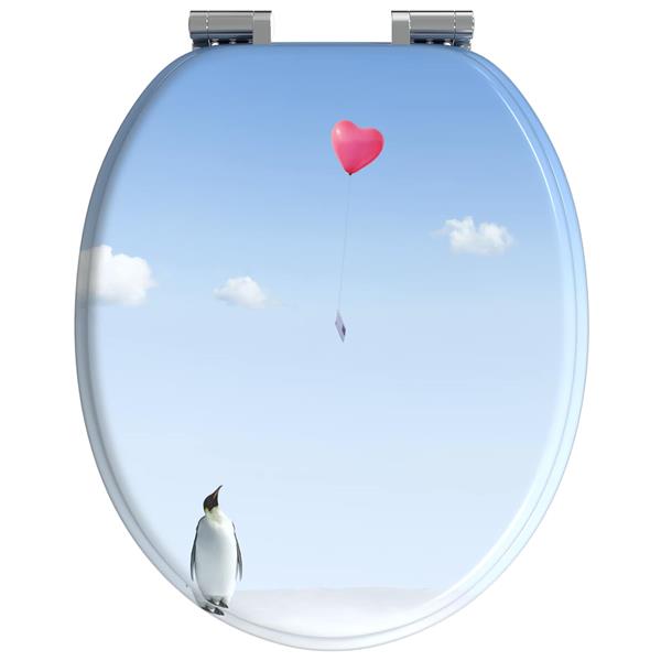 Grote foto vidaxl toiletzitting blauw 43 8 x 37 8 cm mdf plaat doe het zelf en verbouw sanitair