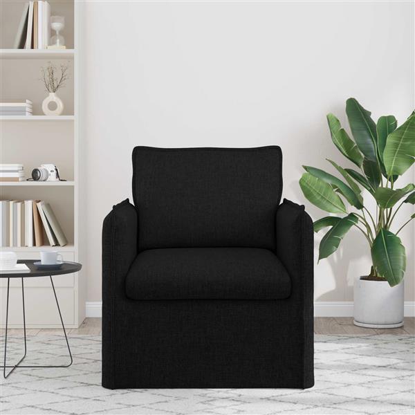 Grote foto vidaxl bank 60cm zwart metaal huis en inrichting bankstellen