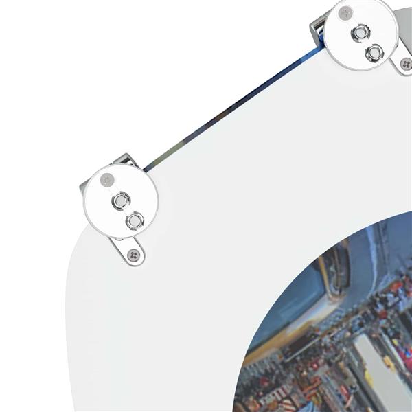 Grote foto vidaxl toiletzitting multikleur 43 8 x 37 8 cm mdf plaat doe het zelf en verbouw sanitair