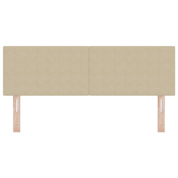 Grote foto vidaxl hoofdbord met hoofdeinde lichtgroen grijs 160 cm nep leer antiek en kunst stoelen en banken