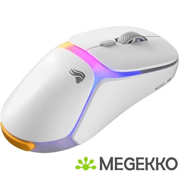 Grote foto glorious model o3 wit gaming muis computers en software overige computers en software