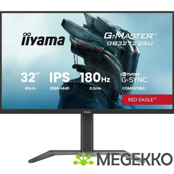 Grote foto iiyama g master gb3272qsu b1 32 quad hd ips 180hz gaming monitor computers en software overige computers en software