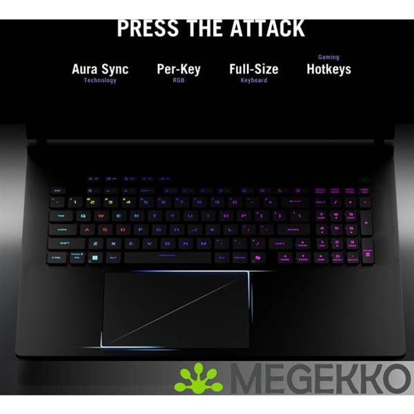 Grote foto asus rog strix scar 18 g835lw sa086w 18 core ultra 9 rtx 5080 16gb gaming laptop computers en software overige computers en software